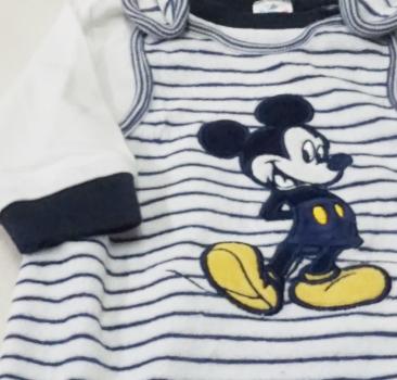 Nicki Strampler von Disney by C&A mit Langarmshirt von Topomini Gr. 50 (548)